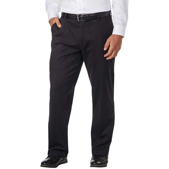 Greg Norman Ultimate Travel Pants Black & Khaki 38x34 Performance Stretch NWT - Picture 12 of 15